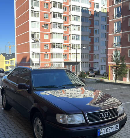 Красный Ауди 100, объемом двигателя 2.77 л и пробегом 200 тыс. км за 2999 $, фото 2 на Automoto.ua