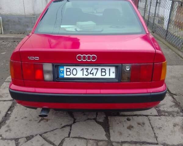 Красный Ауди 100, объемом двигателя 2 л и пробегом 400 тыс. км за 3300 $, фото 9 на Automoto.ua