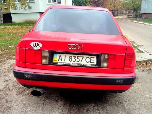 Червоний Ауді 100, об'ємом двигуна 2 л та пробігом 0 тис. км за 1600 $, фото 1 на Automoto.ua