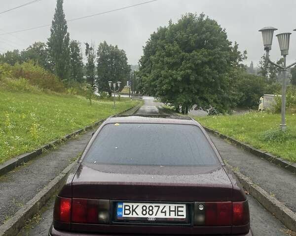 Красный Ауди 100, объемом двигателя 2.6 л и пробегом 350 тыс. км за 2300 $, фото 5 на Automoto.ua