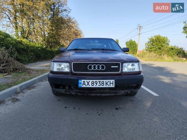 Червоний Ауді 100, об'ємом двигуна 2.6 л та пробігом 200 тис. км за 1600 $, фото 1 на Automoto.ua