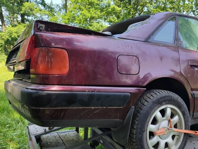 Красный Ауди 100, объемом двигателя 2.7 л и пробегом 353 тыс. км за 754 $, фото 5 на Automoto.ua