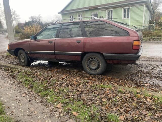 Червоний Ауді 100, об'ємом двигуна 2 л та пробігом 350 тис. км за 1547 $, фото 2 на Automoto.ua