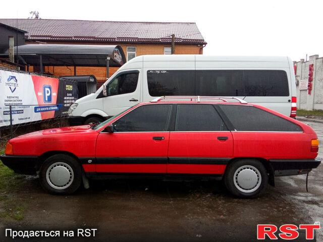 Красный Ауди 100, объемом двигателя 2 л и пробегом 252 тыс. км за 1800 $, фото 6 на Automoto.ua