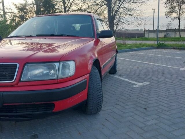 Красный Ауди 100, объемом двигателя 0 л и пробегом 380 тыс. км за 2673 $, фото 2 на Automoto.ua