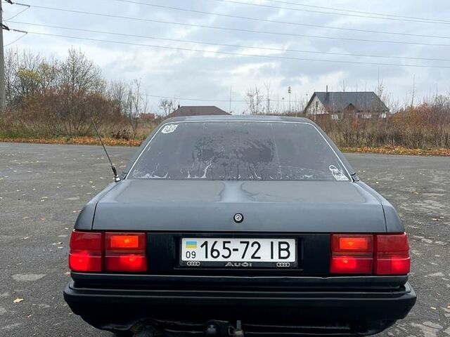 Серый Ауди 100, объемом двигателя 1.8 л и пробегом 338 тыс. км за 1000 $, фото 1 на Automoto.ua
