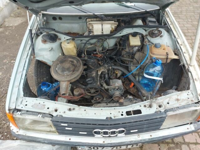 Серый Ауди 100, объемом двигателя 1.8 л и пробегом 120 тыс. км за 100 $, фото 7 на Automoto.ua