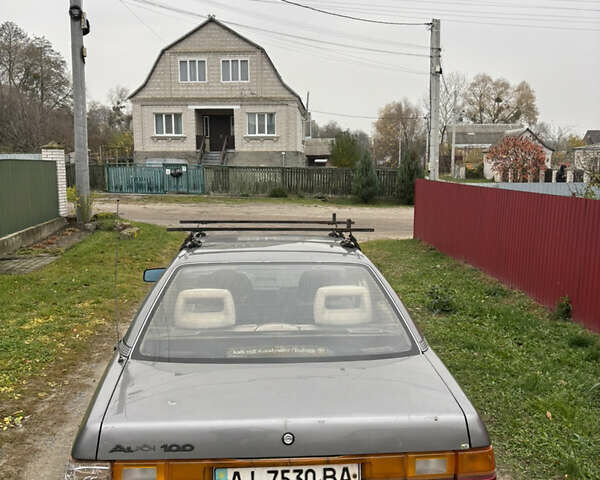 Серый Ауди 100, объемом двигателя 2.21 л и пробегом 400 тыс. км за 1500 $, фото 1 на Automoto.ua
