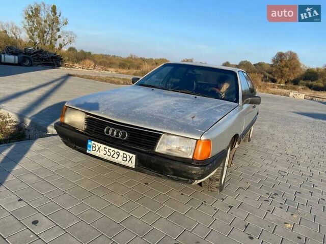 Серый Ауди 100, объемом двигателя 2 л и пробегом 382 тыс. км за 850 $, фото 2 на Automoto.ua