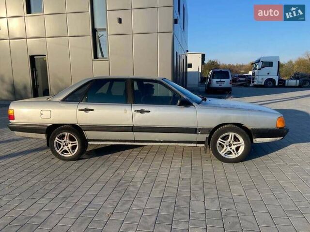 Серый Ауди 100, объемом двигателя 2 л и пробегом 382 тыс. км за 850 $, фото 3 на Automoto.ua