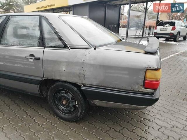 Серый Ауди 100, объемом двигателя 1.8 л и пробегом 252 тыс. км за 2200 $, фото 8 на Automoto.ua