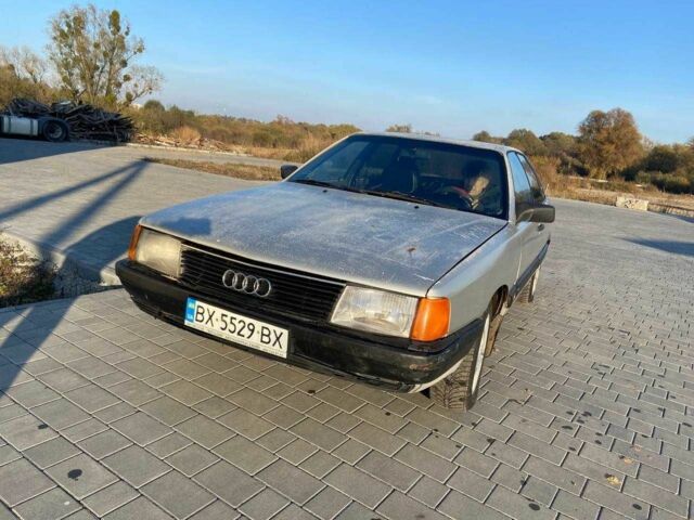 Серый Ауди 100, объемом двигателя 2 л и пробегом 382 тыс. км за 850 $, фото 2 на Automoto.ua