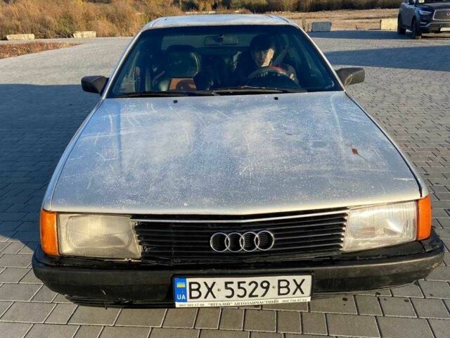 Серый Ауди 100, объемом двигателя 2 л и пробегом 382 тыс. км за 850 $, фото 1 на Automoto.ua