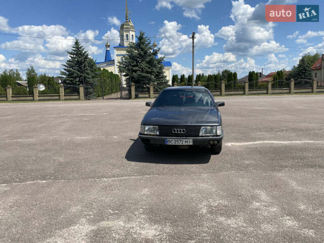 Серый Ауди 100, объемом двигателя 2.5 л и пробегом 521 тыс. км за 2500 $, фото 1 на Automoto.ua