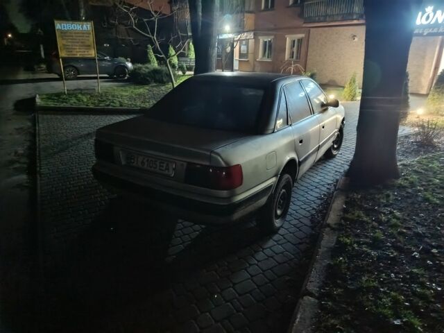 Серый Ауди 100, объемом двигателя 2.8 л и пробегом 280 тыс. км за 1000 $, фото 2 на Automoto.ua