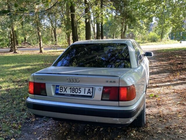 Серый Ауди 100, объемом двигателя 2.8 л и пробегом 390 тыс. км за 2000 $, фото 1 на Automoto.ua