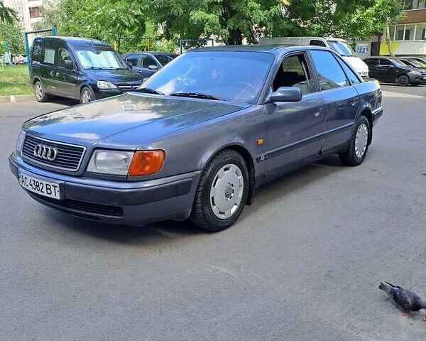 Сірий Ауді 100, об'ємом двигуна 2.77 л та пробігом 340 тис. км за 1900 $, фото 1 на Automoto.ua