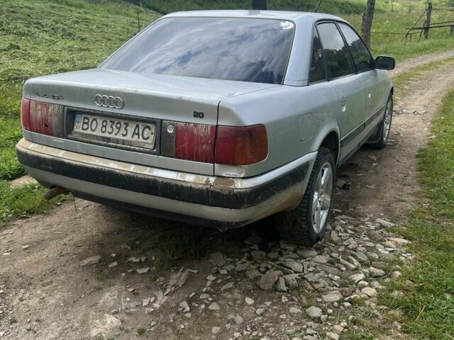 Серый Ауди 100, объемом двигателя 2 л и пробегом 283 тыс. км за 1600 $, фото 1 на Automoto.ua