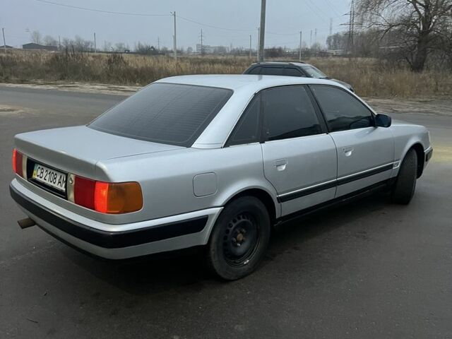 Серый Ауди 100, объемом двигателя 2 л и пробегом 460 тыс. км за 1950 $, фото 2 на Automoto.ua