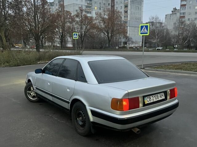 Серый Ауди 100, объемом двигателя 2 л и пробегом 460 тыс. км за 1950 $, фото 3 на Automoto.ua