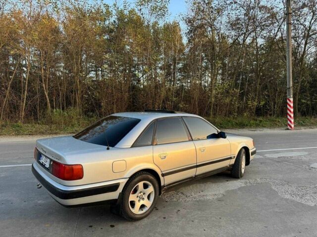 Серый Ауди 100, объемом двигателя 2.4 л и пробегом 520 тыс. км за 3300 $, фото 1 на Automoto.ua