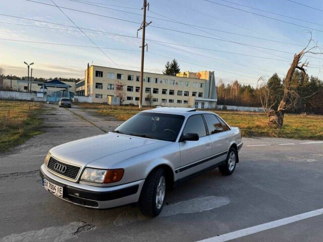 Серый Ауди 100, объемом двигателя 2.4 л и пробегом 520 тыс. км за 3300 $, фото 2 на Automoto.ua