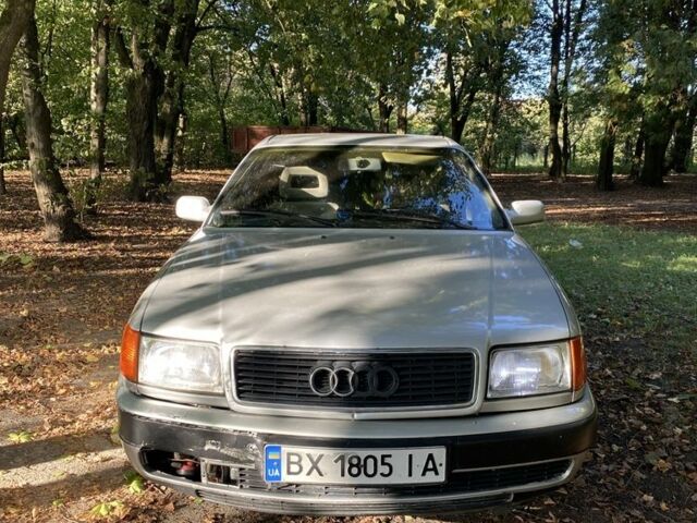 Серый Ауди 100, объемом двигателя 2.8 л и пробегом 390 тыс. км за 2000 $, фото 3 на Automoto.ua