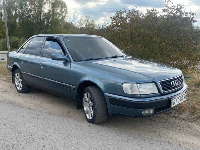 Серый Ауди 100, объемом двигателя 2.8 л и пробегом 380 тыс. км за 2800 $, фото 1 на Automoto.ua