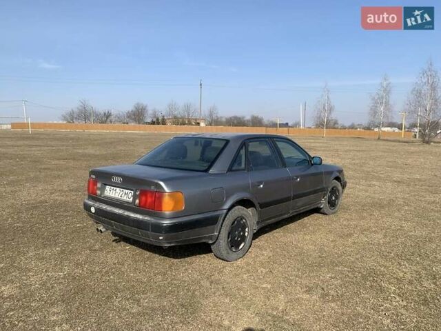 Сірий Ауді 100, об'ємом двигуна 2.6 л та пробігом 418 тис. км за 2200 $, фото 1 на Automoto.ua