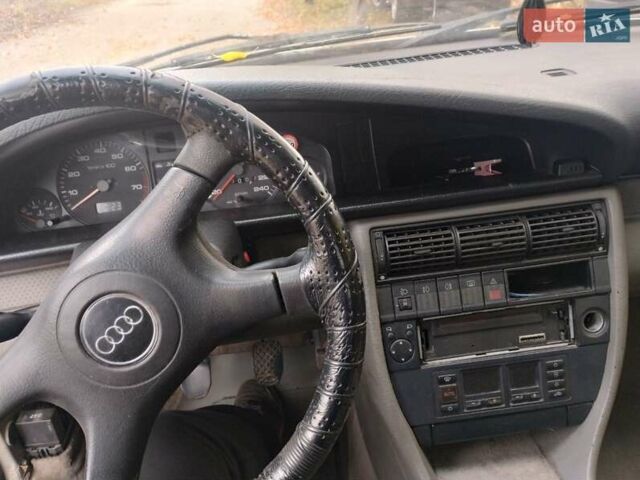 Серый Ауди 100, объемом двигателя 2.3 л и пробегом 377 тыс. км за 2500 $, фото 1 на Automoto.ua