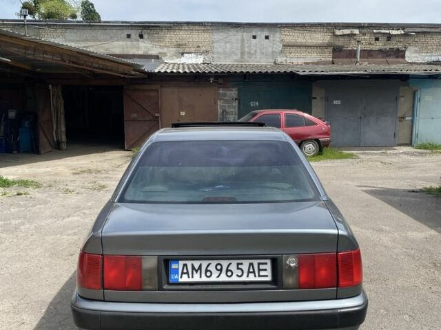 Серый Ауди 100, объемом двигателя 2.6 л и пробегом 490 тыс. км за 2350 $, фото 1 на Automoto.ua