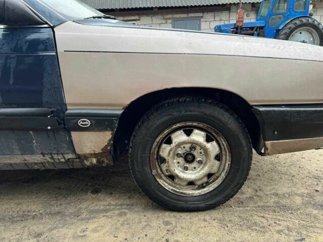 Синій Ауді 100, об'ємом двигуна 1.8 л та пробігом 210 тис. км за 900 $, фото 1 на Automoto.ua