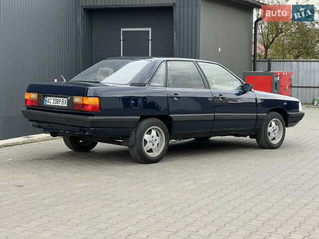Синий Ауди 100, объемом двигателя 2.23 л и пробегом 777 тыс. км за 1700 $, фото 2 на Automoto.ua