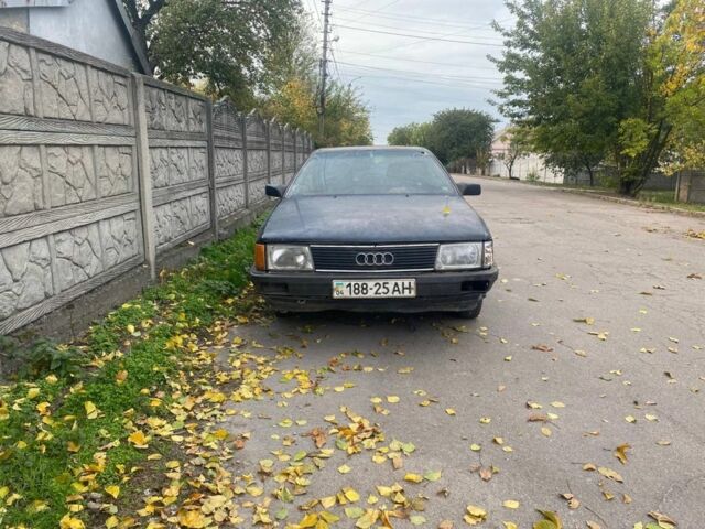 Синий Ауди 100, объемом двигателя 2 л и пробегом 125 тыс. км за 500 $, фото 7 на Automoto.ua