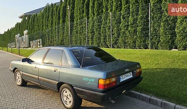 Синий Ауди 100, объемом двигателя 2 л и пробегом 290 тыс. км за 2900 $, фото 3 на Automoto.ua