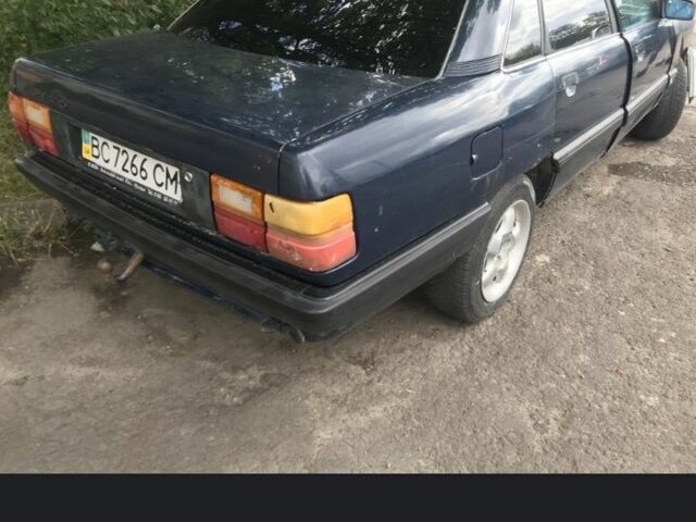 Синій Ауді 100, об'ємом двигуна 1.8 л та пробігом 300 тис. км за 650 $, фото 3 на Automoto.ua
