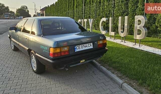 Синий Ауди 100, объемом двигателя 2 л и пробегом 290 тыс. км за 2900 $, фото 1 на Automoto.ua