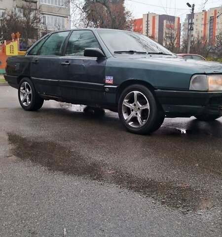 Синий Ауди 100, объемом двигателя 2.3 л и пробегом 167 тыс. км за 720 $, фото 1 на Automoto.ua