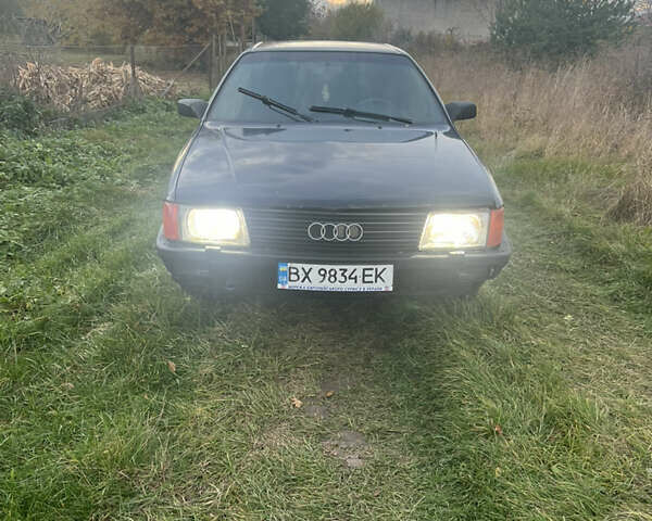 Синий Ауди 100, объемом двигателя 2 л и пробегом 300 тыс. км за 1150 $, фото 1 на Automoto.ua