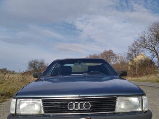 Синій Ауді 100, об'ємом двигуна 2 л та пробігом 365 тис. км за 1450 $, фото 1 на Automoto.ua