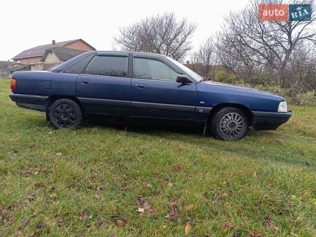 Синий Ауди 100, объемом двигателя 2.31 л и пробегом 424 тыс. км за 1150 $, фото 4 на Automoto.ua