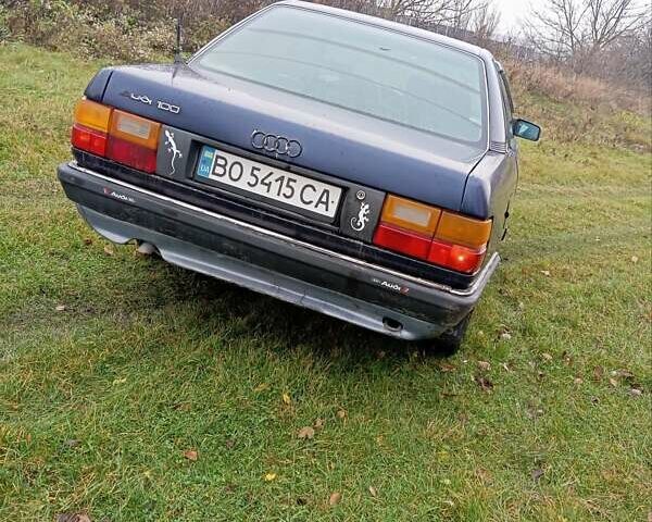 Синий Ауди 100, объемом двигателя 2.31 л и пробегом 424 тыс. км за 1150 $, фото 5 на Automoto.ua