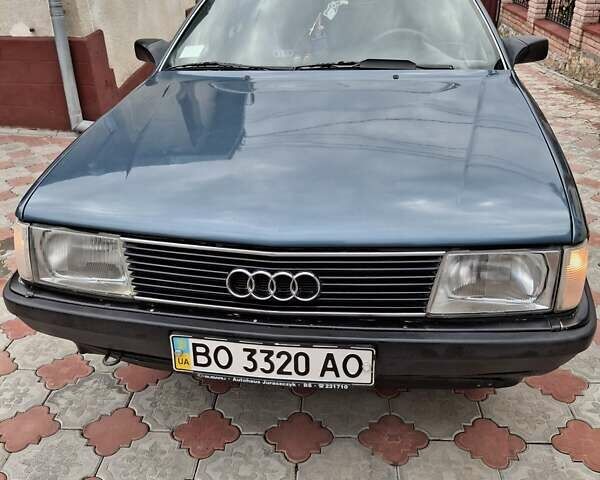 Ауди 100 1990 в Тернополе на Automoto.ua Синий Ауди 100, объемом двигателя 2 л и пробегом 250 тыс. км за 2499 $, фото 1 на Automoto.ua