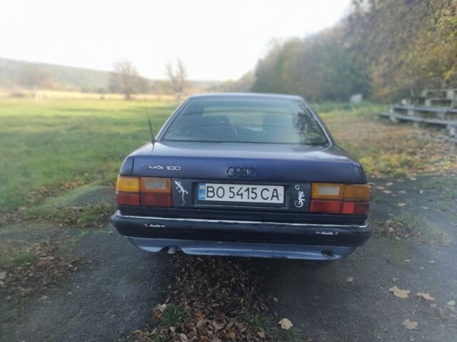 Синий Ауди 100, объемом двигателя 2.3 л и пробегом 240 тыс. км за 950 $, фото 3 на Automoto.ua