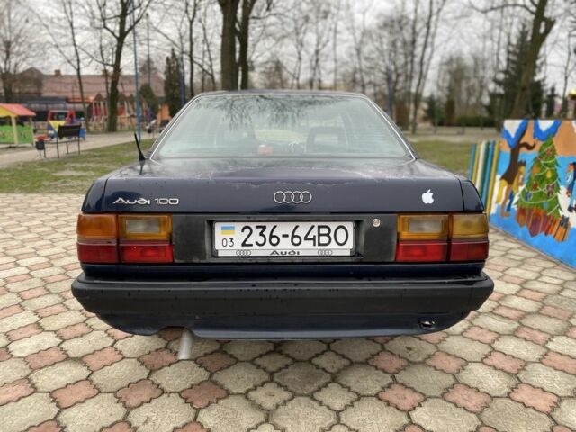 Синій Ауді 100, об'ємом двигуна 1.8 л та пробігом 265 тис. км за 2800 $, фото 3 на Automoto.ua