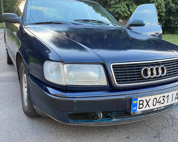 Синий Ауди 100, объемом двигателя 2.3 л и пробегом 450 тыс. км за 2000 $, фото 3 на Automoto.ua