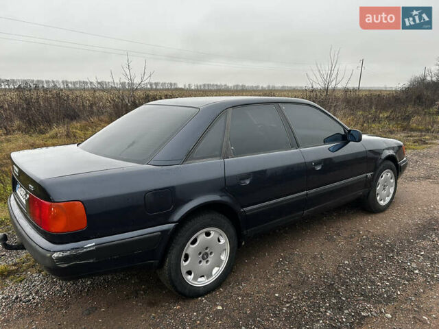 Синій Ауді 100, об'ємом двигуна 2.8 л та пробігом 420 тис. км за 2300 $, фото 1 на Automoto.ua
