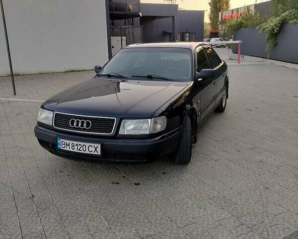 Синий Ауди 100, объемом двигателя 1.98 л и пробегом 410 тыс. км за 2500 $, фото 2 на Automoto.ua