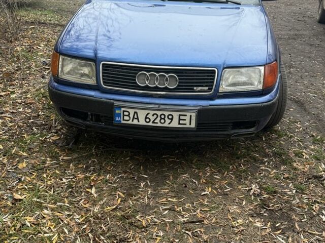 Синий Ауди 100, объемом двигателя 2.3 л и пробегом 400 тыс. км за 800 $, фото 2 на Automoto.ua