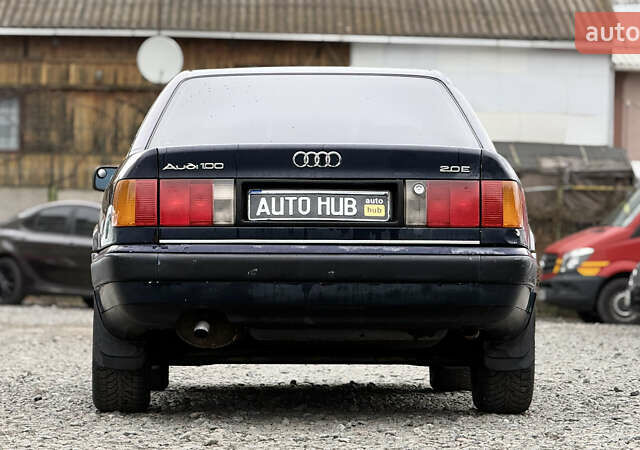 Синий Ауди 100, объемом двигателя 2 л и пробегом 247 тыс. км за 2200 $, фото 10 на Automoto.ua